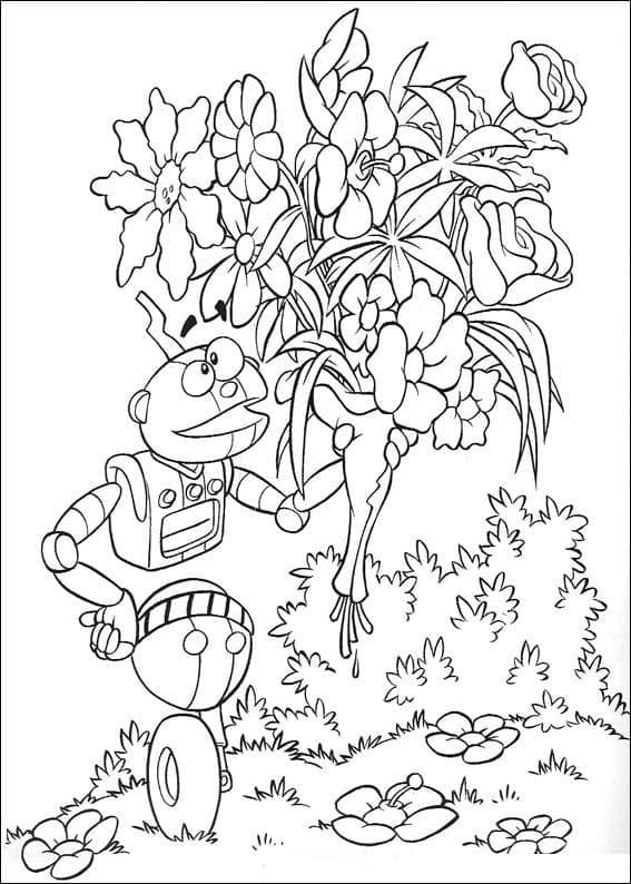 Illustration au trait Adibou #206119 de la collection Personnages de dessins animés à colorier gratuitement