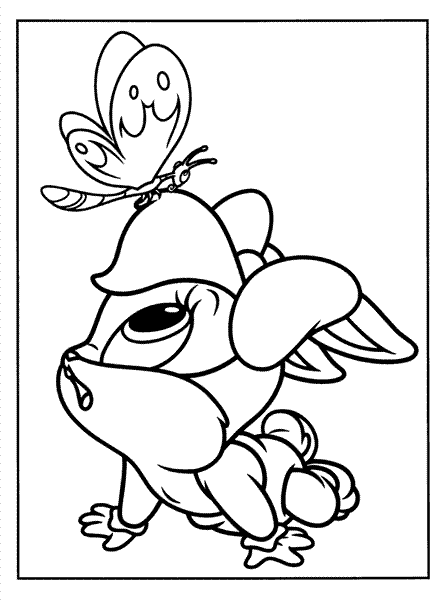 Dessin à colorier: Baby Looney Tunes (Personnages de dessins animés) #26511 - Coloriages à Imprimer Gratuits
