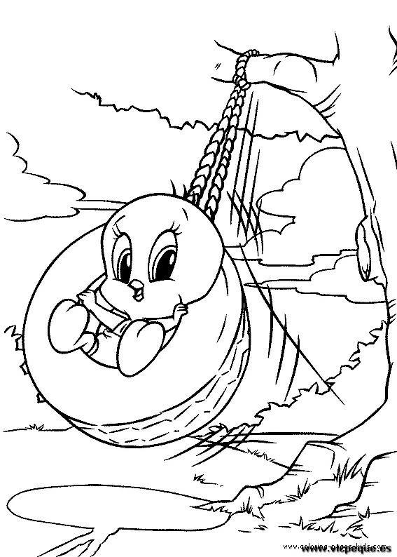 Coloriage gratuit Baby Looney Tunes #26548 de la collection Personnages de dessins animés à imprimer