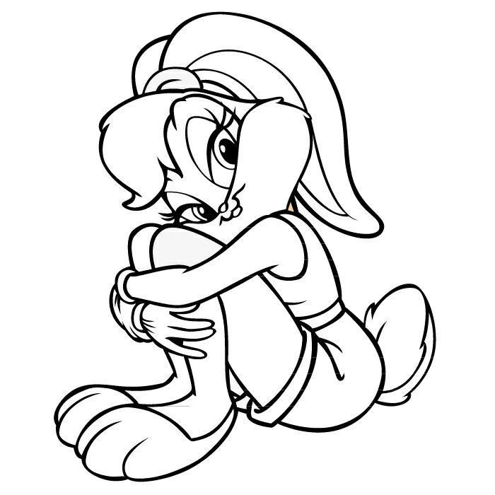 Dessin à colorier: Baby Looney Tunes (Personnages de dessins animés) #26593 - Coloriages à Imprimer Gratuits