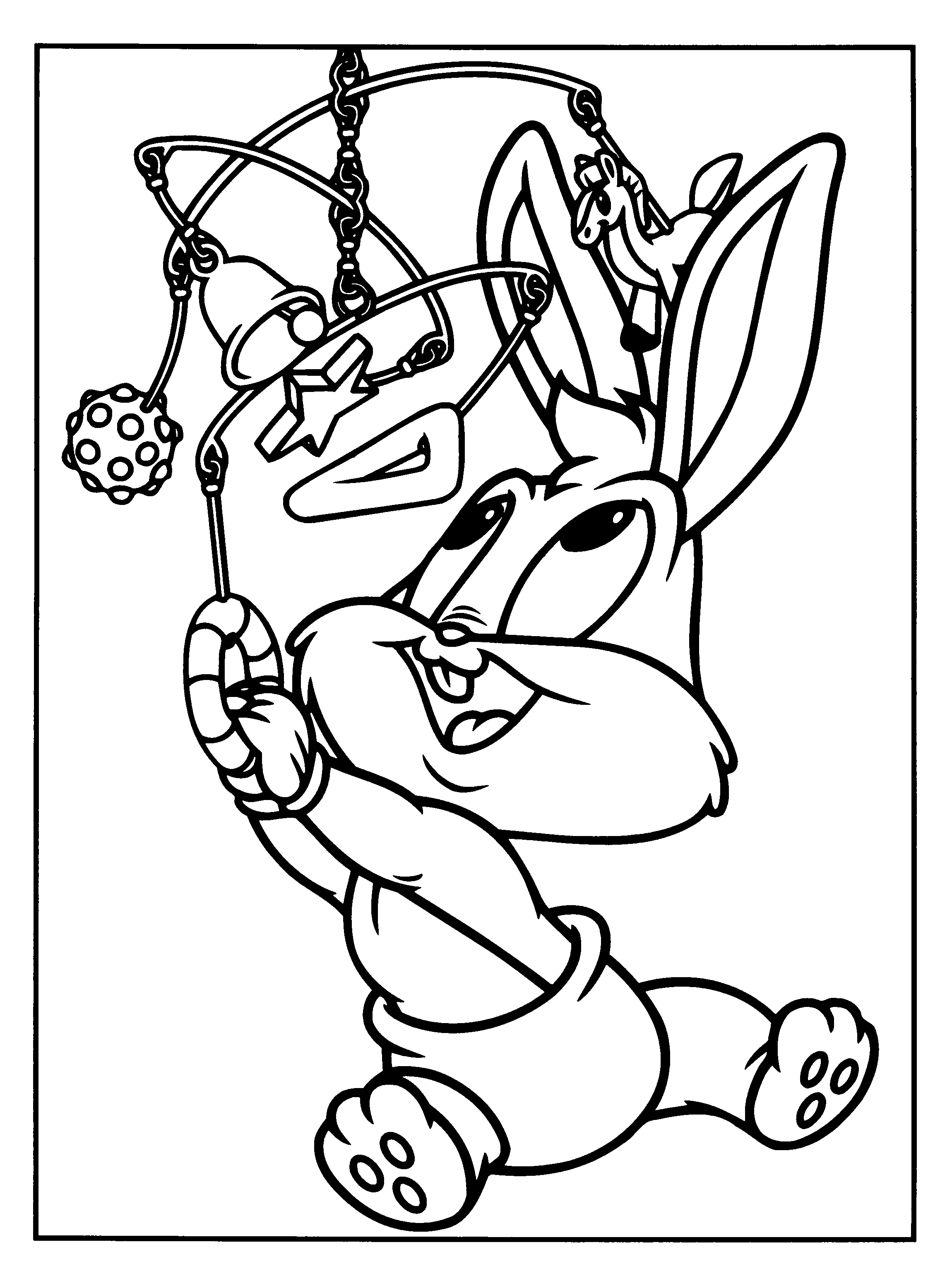 Coloriage gratuit Baby Looney Tunes #26653 de la collection Personnages de dessins animés à imprimer