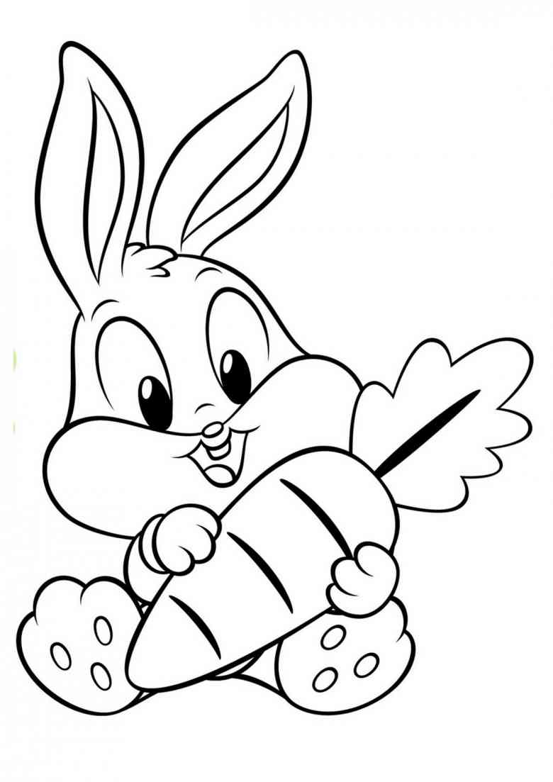 Dessin à colorier: Baby Looney Tunes (Personnages de dessins animés) #26654 - Coloriages à Imprimer Gratuits