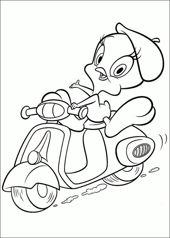 Coloriage imprimable Baby Looney Tunes #26675 de la collection Personnages de dessins animés à colorier aux crayons