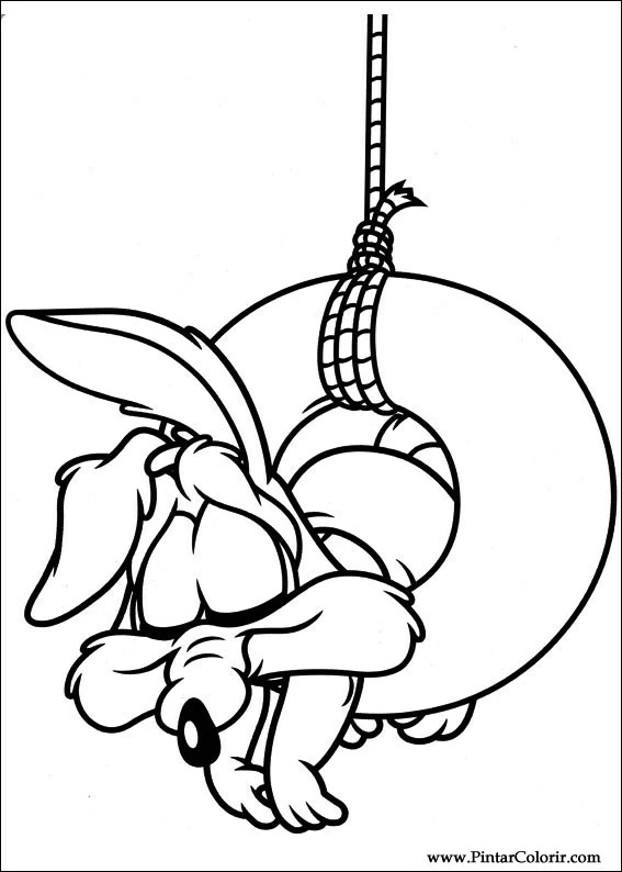 Coloriage gratuit Baby Looney Tunes #26708 de la collection Personnages de dessins animés à imprimer
