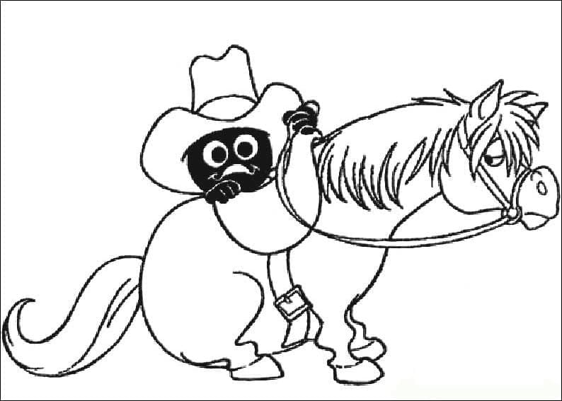Coloriage gratuit pour enfants et adultes Calimero #202668, collection Personnages de dessins animés