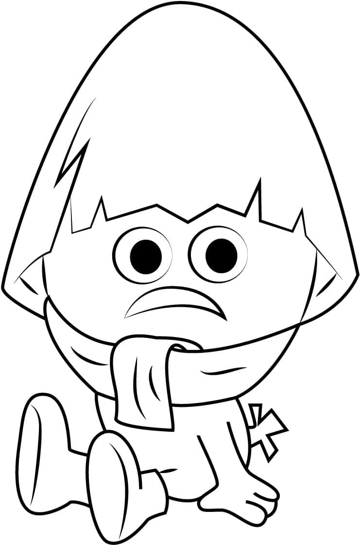 Coloriage à imprimer Calimero #202681 de la série Personnages de dessins animés, gratuit pour enfants et adultes