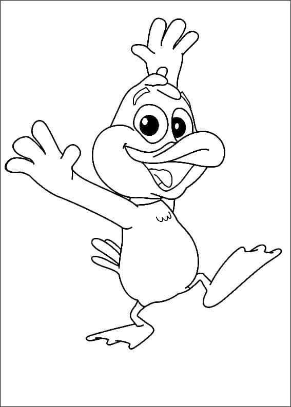 Dessin à colorier Calimero #202685 issu de la collection Personnages de dessins animés, prêt à imprimer Dessin à colorier Calimero #202685 issu de la collection Personnages de dessins animés, prêt à imprimer
