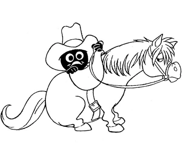 Page de coloriage Calimero #35871, collection Personnages de dessins animés, à imprimer et colorier