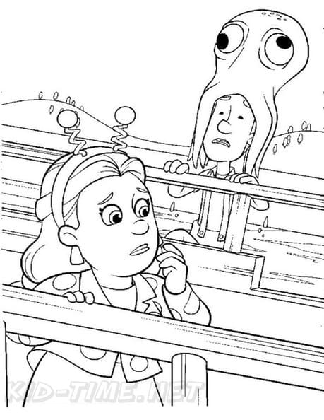 Coloriage à imprimer Capitaine Turbot #181783 de la série Personnages de dessins animés, gratuit pour enfants et adultes