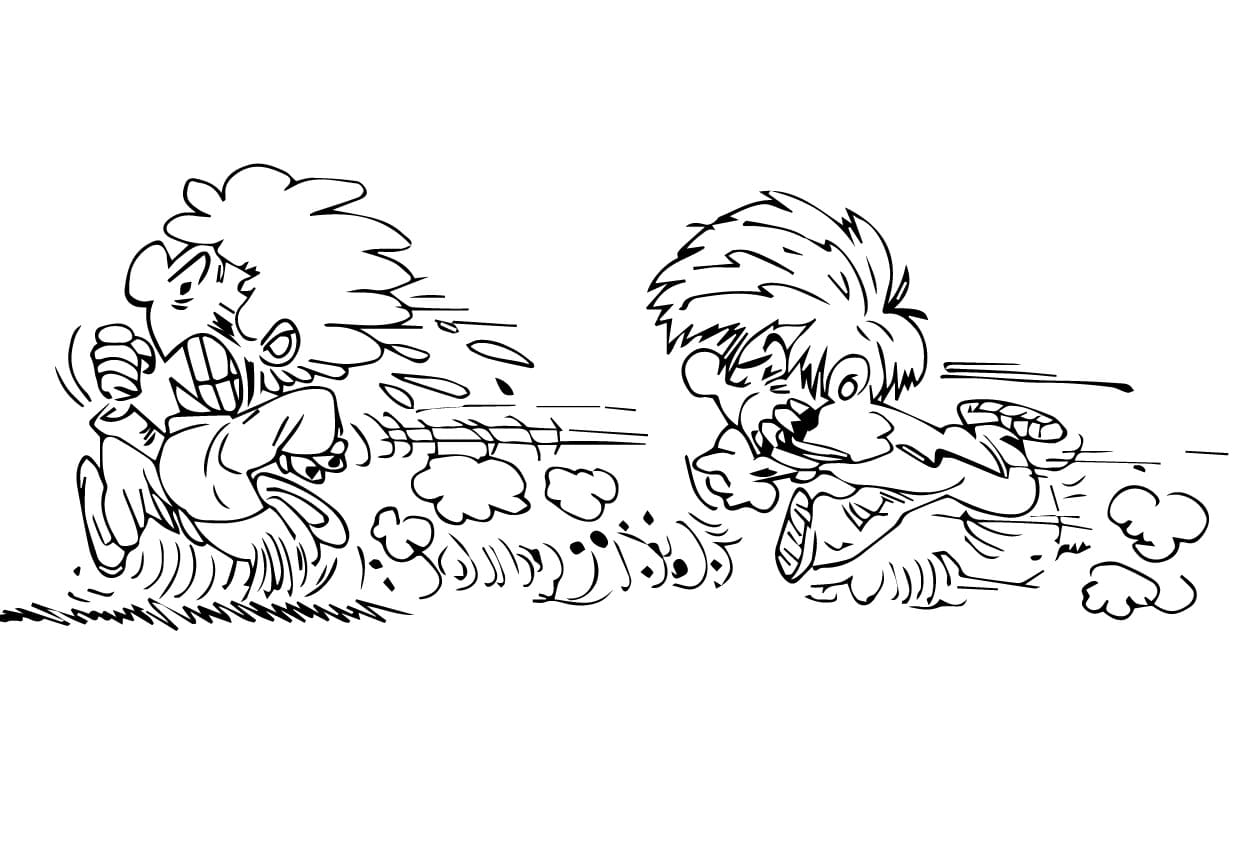 Coloriage gratuit Cédric #213297 de la collection Personnages de dessins animés à imprimer