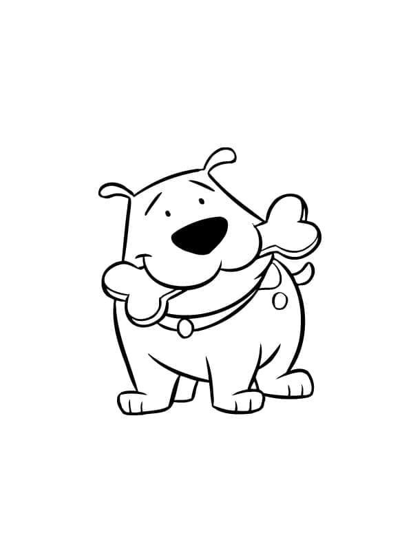 Coloriage imprimable Clifford #197944 de la collection Personnages de dessins animés à colorier aux crayons