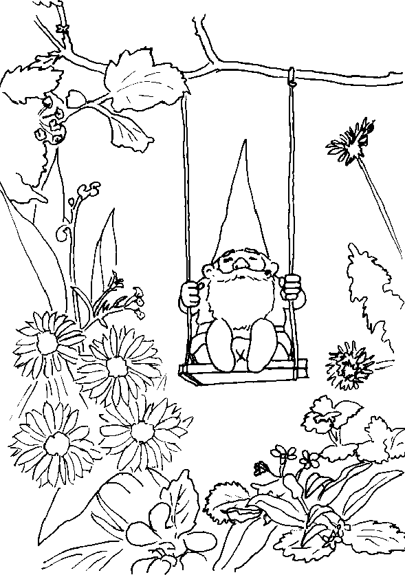 Coloriage gratuit pour enfants et adultes David le Gnome #51373, collection Personnages de dessins animés