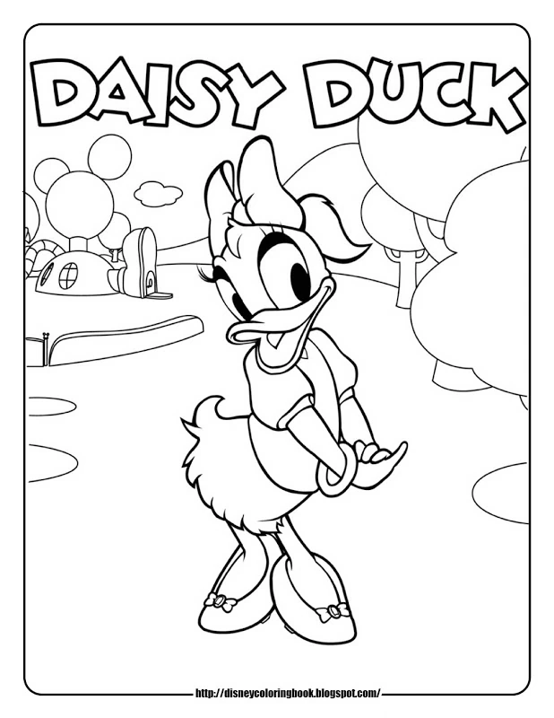 Coloriage Donald Duck #30222 à imprimer gratuitement, extrait de la collection Personnages de dessins animés