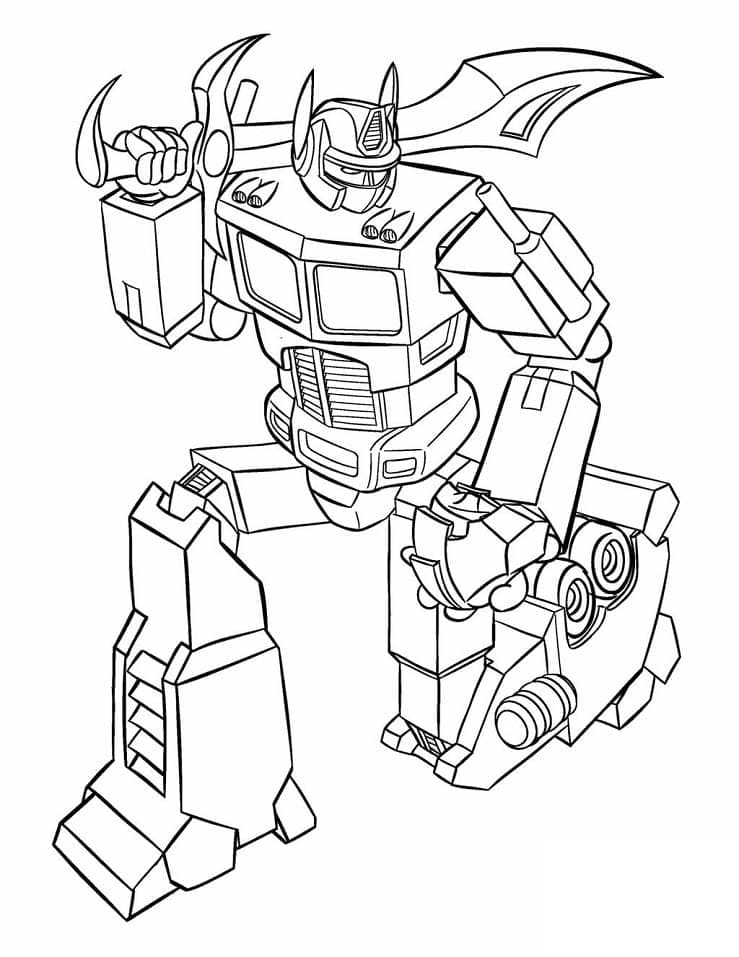 Coloriage gratuit Optimus Prime #214255 de la collection Personnages de dessins animés à imprimer Coloriage gratuit Optimus Prime #214255 de la collection Personnages de dessins animés à imprimer