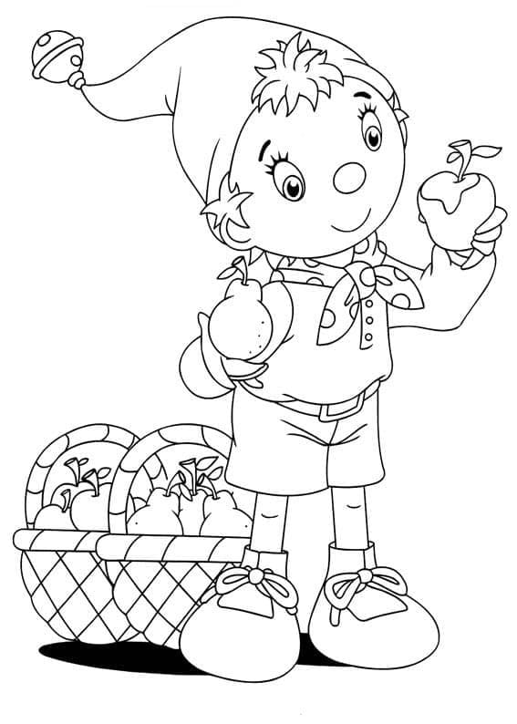 Page de coloriage Oui-Oui #187051, collection Personnages de dessins animés, à imprimer et colorier