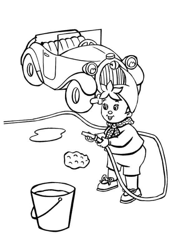 Coloriage gratuit pour enfants et adultes Oui-Oui #187071, collection Personnages de dessins animés