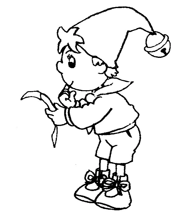 Illustration au trait Oui-Oui #44583 de la collection Personnages de dessins animés à colorier gratuitement