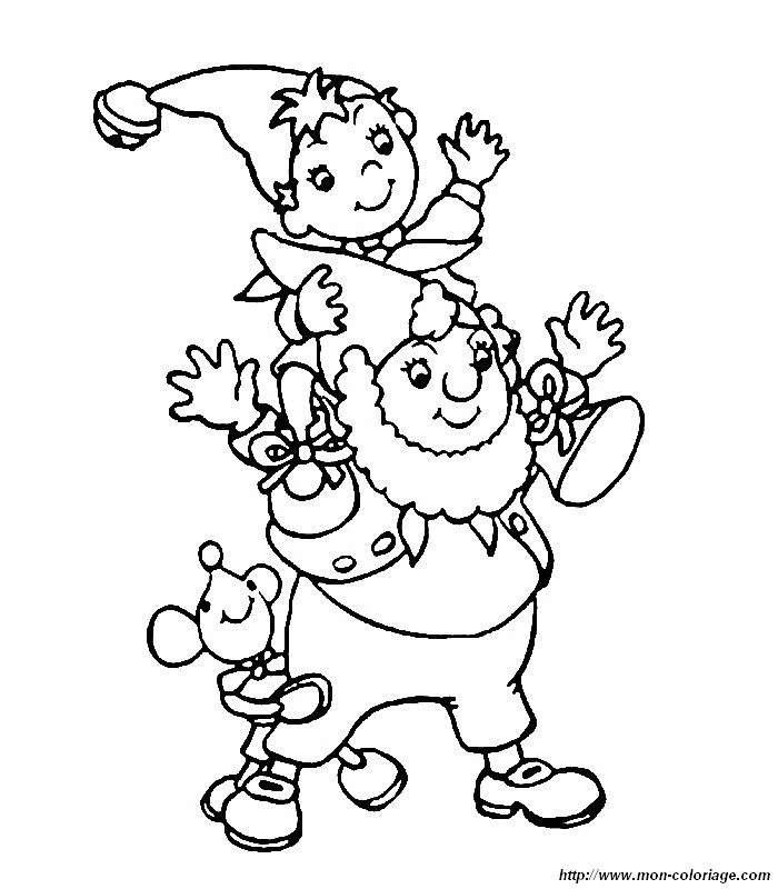 Coloriage à imprimer Oui-Oui #44676 de la série Personnages de dessins animés, gratuit pour enfants et adultes