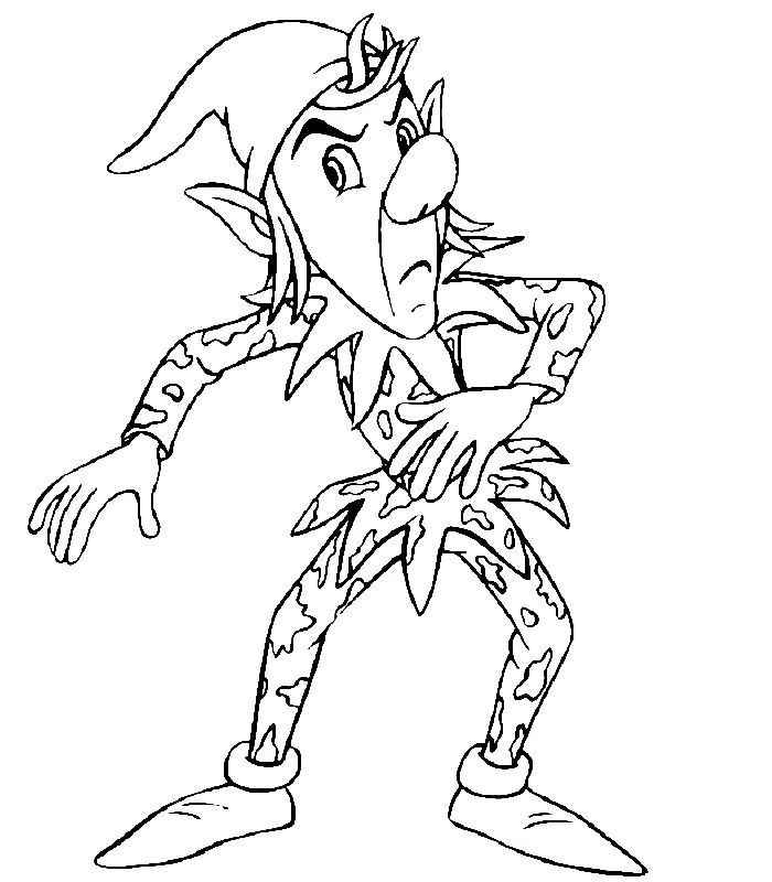 Page de coloriage Oui-Oui #44779, collection Personnages de dessins animés, à imprimer et colorier