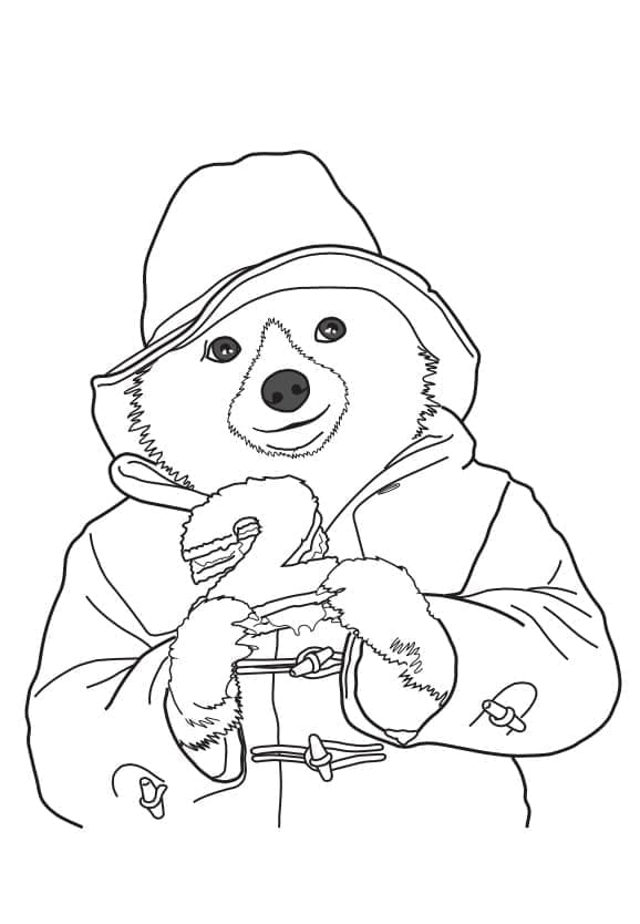 Coloriage à imprimer Paddington #209491 de la série Personnages de dessins animés, gratuit pour enfants et adultes