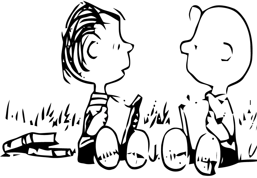 Coloriage gratuit Snoopy #27133 de la collection Personnages de dessins animés à imprimer