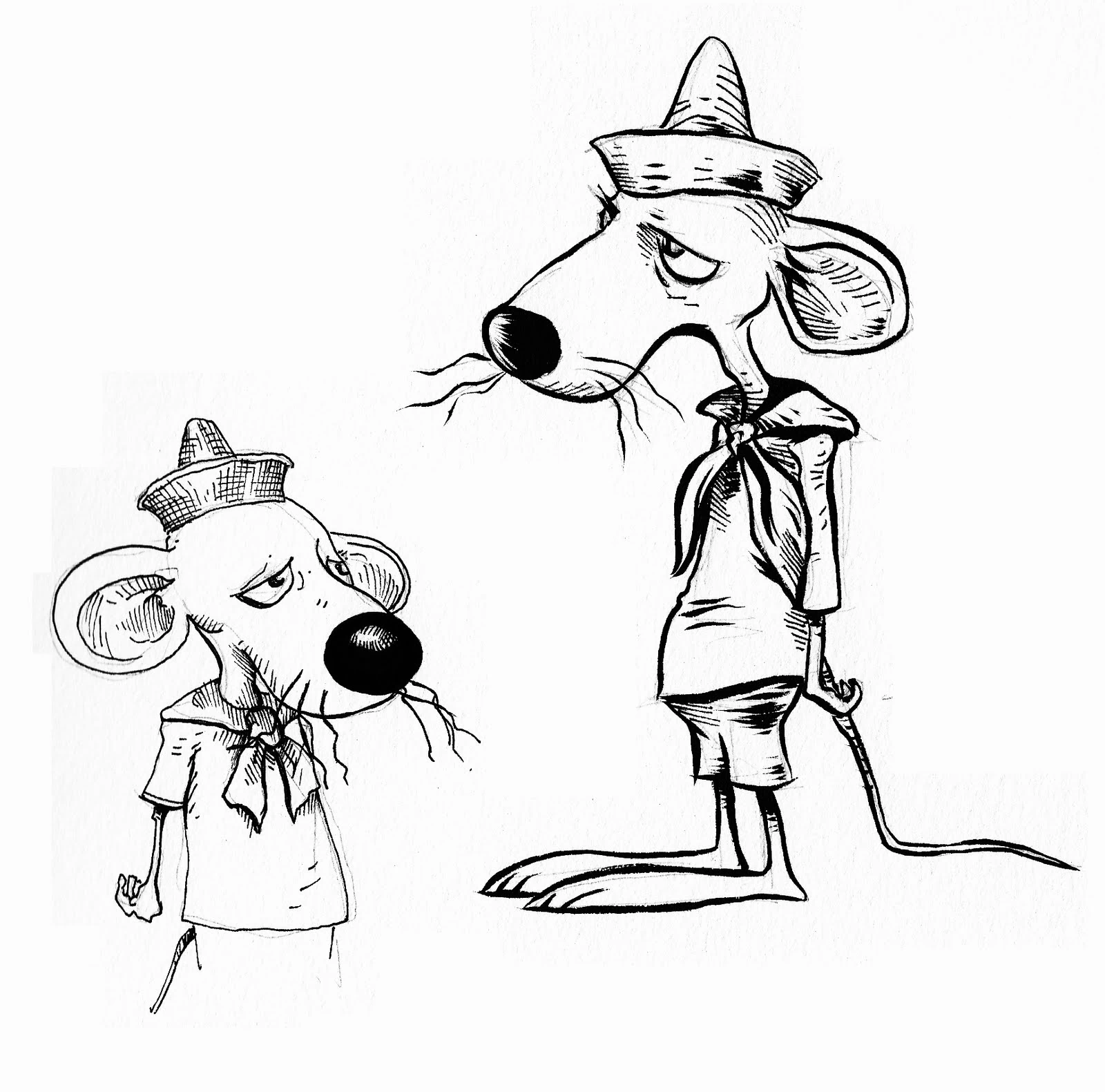 Coloriage gratuit Speedy Gonzales #30768 de la collection Personnages de dessins animés à imprimer