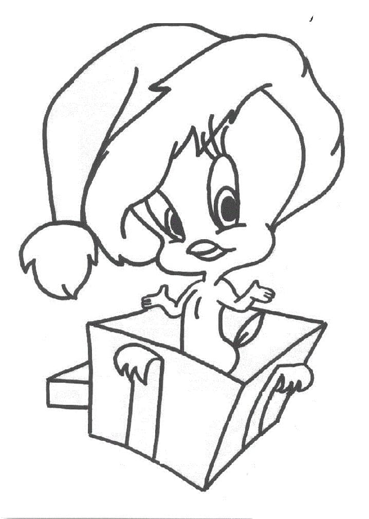 Joli coloriage Titi et Grosminet #190931 de la collection Personnages de dessins animés, prêt à imprimer pour petits et grands