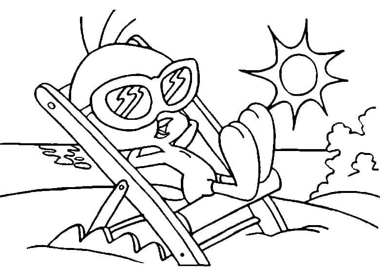 Dessin Titi et Grosminet #190941 à colorier de la série Personnages de dessins animés, gratuit à télécharger et imprimer