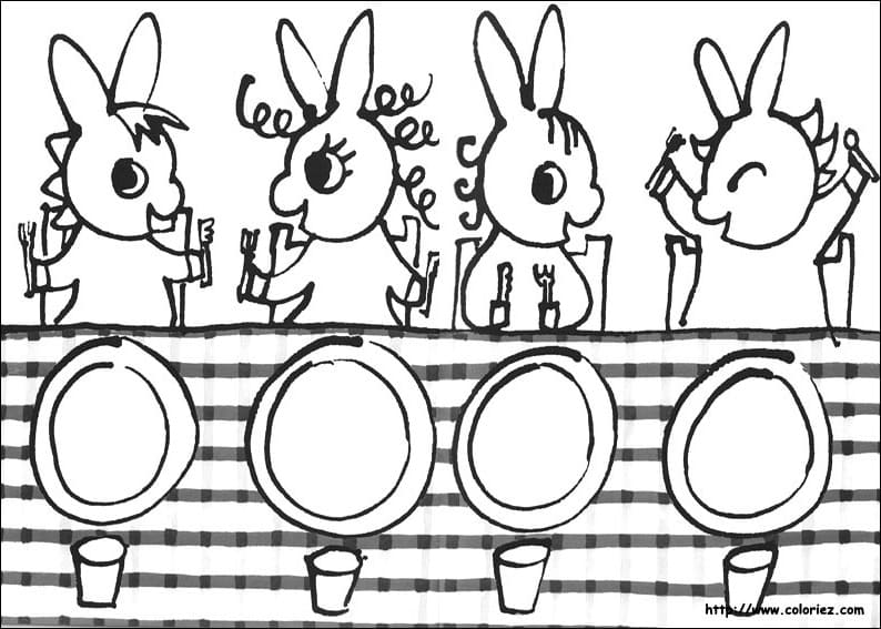 Illustration au trait Trotro #178740 de la collection Personnages de dessins animés à colorier gratuitement