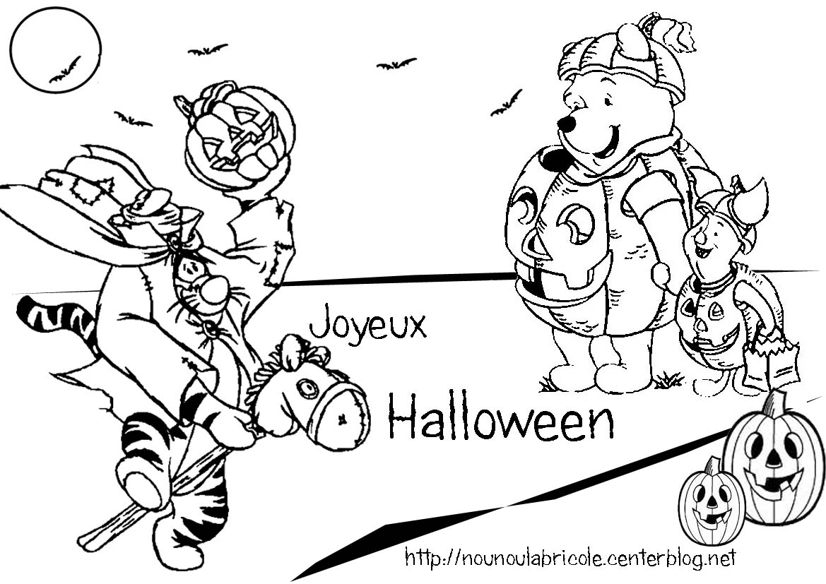 Coloriage gratuit Winnie l'Ourson #28764 de la collection Personnages de dessins animés à imprimer