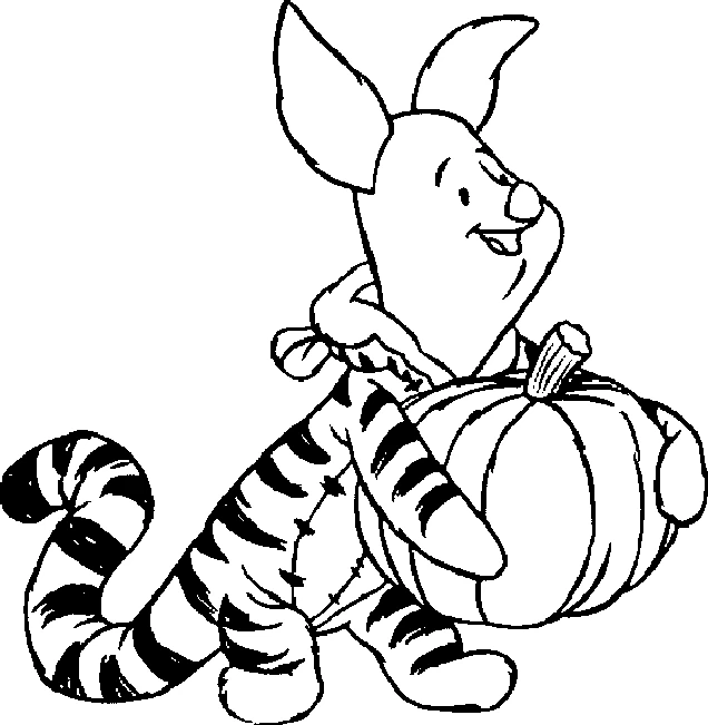 Coloriage Winnie l'Ourson #28795 à imprimer gratuitement, extrait de la collection Personnages de dessins animés
