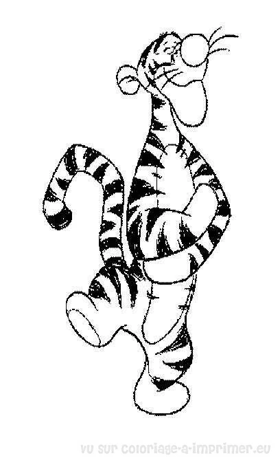 Coloriage Winnie l'Ourson #28923 à imprimer gratuitement, extrait de la collection Personnages de dessins animés
