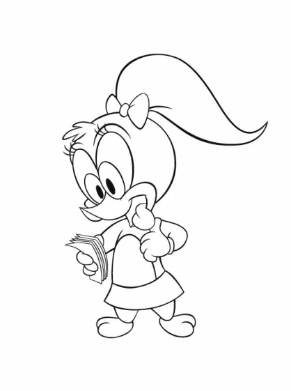 Dessin à colorier: Woody Woodpecker (Personnages de dessins animés) #28444 - Coloriages à Imprimer Gratuits