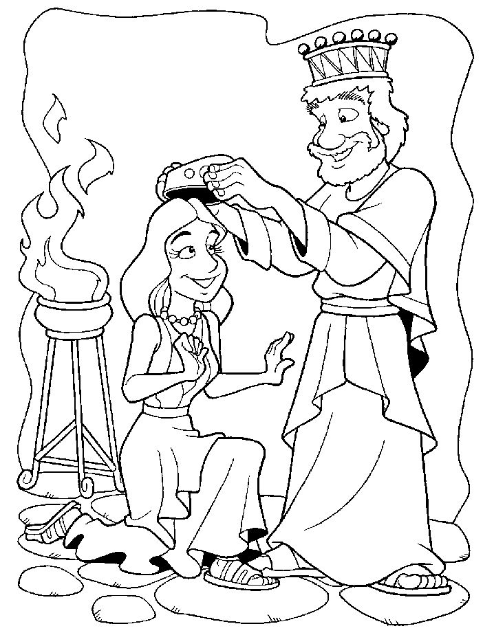Dessin à colorier: Reine (Personnages de fantasy et d'aventure) #106223 - Coloriages à Imprimer Gratuits