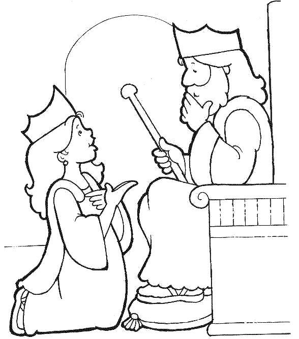 Dessin à colorier: Reine (Personnages de fantasy et d'aventure) #106255 - Coloriages à Imprimer Gratuits