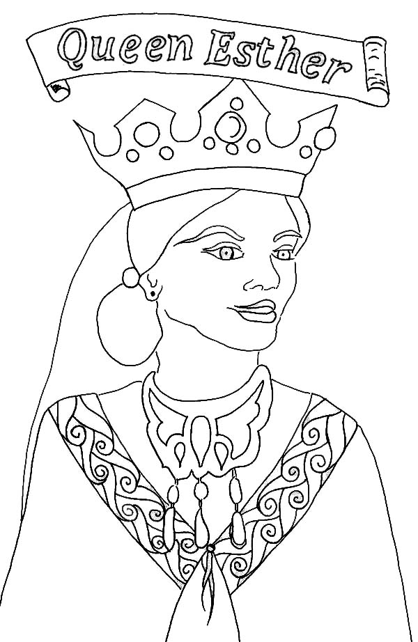 Dessin à colorier: Reine (Personnages de fantasy et d'aventure) #106304 - Coloriages à Imprimer Gratuits
