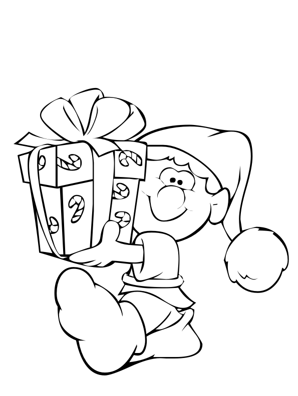 Dessin à colorier: Elfe (Personnages fantastiques et d'aventure) #93918 - Coloriages à Imprimer Gratuits