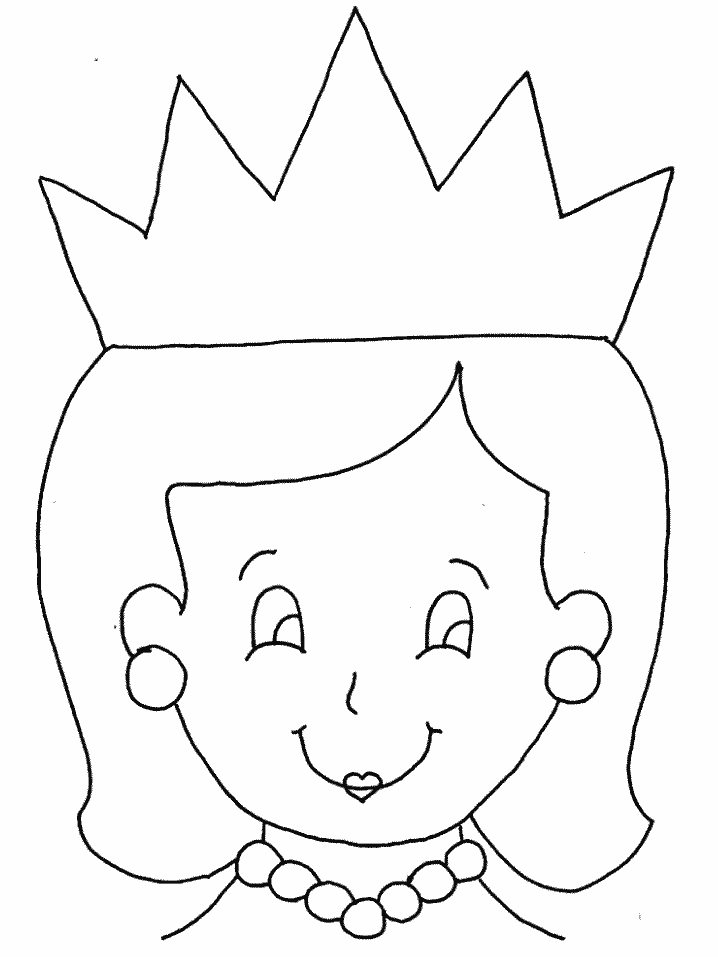 Dessin à colorier: Reine (Personnages fantastiques et d'aventure) #106217 - Coloriages à Imprimer Gratuits