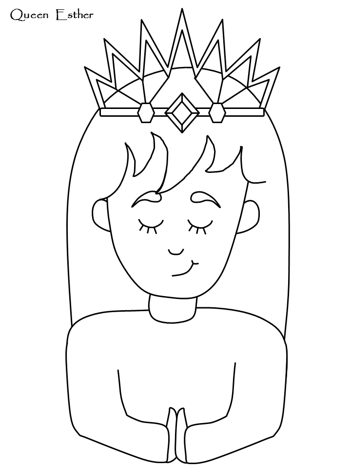 Dessin à colorier: Reine (Personnages fantastiques et d'aventure) #106397 - Coloriages à Imprimer Gratuits