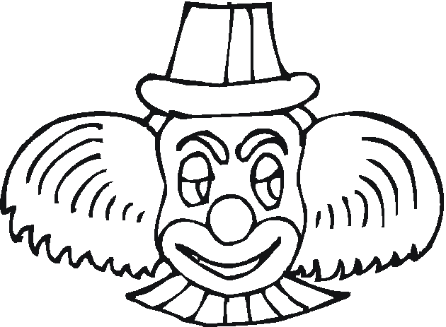Dessin à colorier: Clown (Personnages) #91040 - Coloriages à Imprimer Gratuits