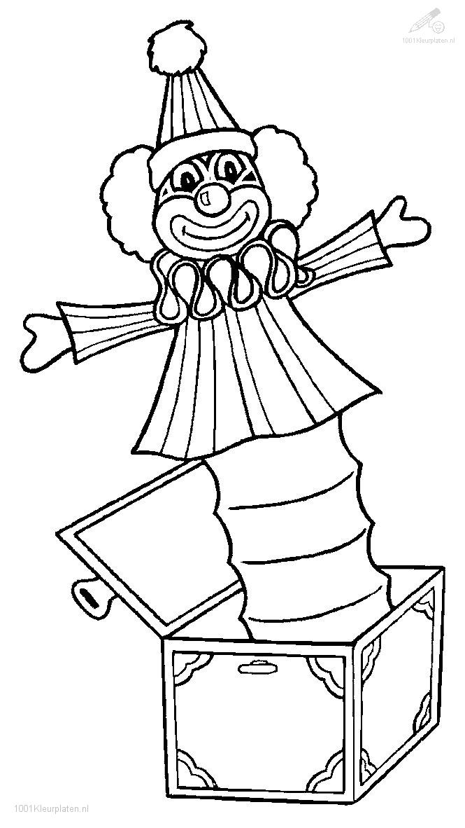 Dessin à colorier: Clown (Personnages) #91142 - Coloriages à Imprimer Gratuits