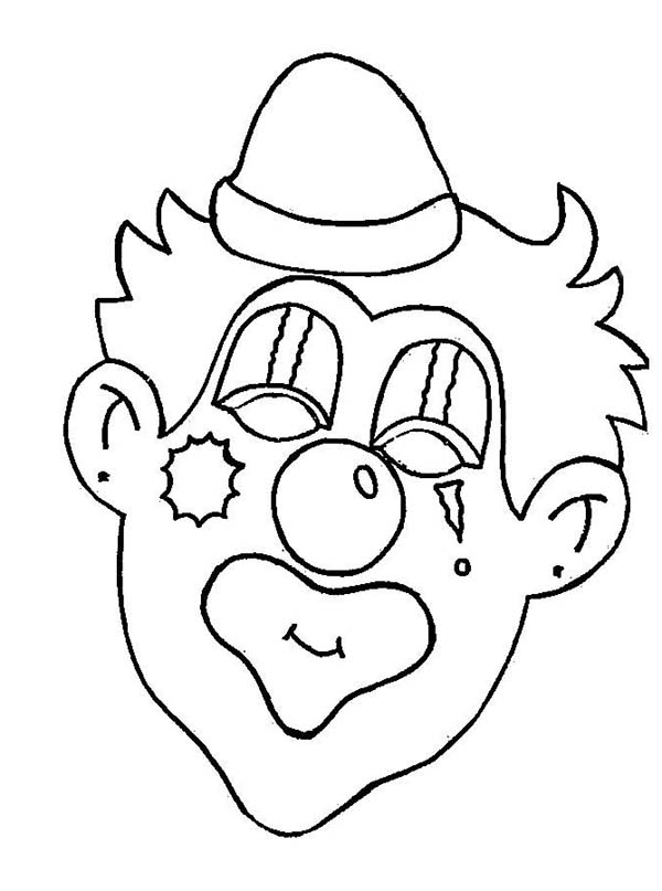 Dessin à colorier: Clown (Personnages) #91206 - Coloriages à Imprimer Gratuits