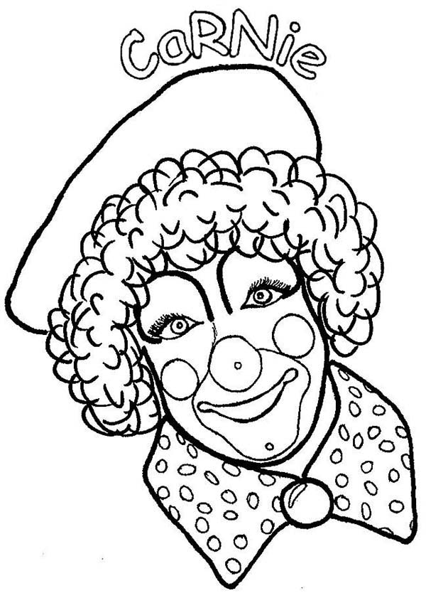 Dessin à colorier: Clown (Personnages) #91221 - Coloriages à Imprimer Gratuits
