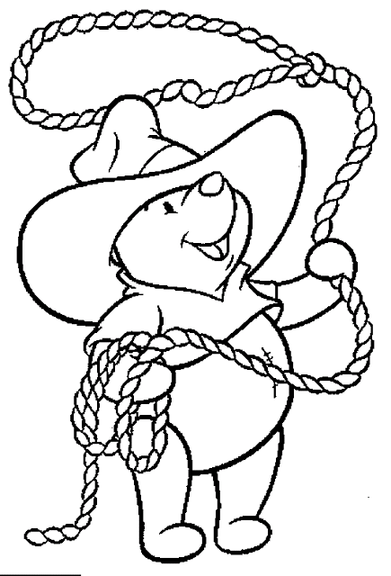 Dessin à colorier: Cowboy (Personnages) #91450 - Coloriages à Imprimer Gratuits