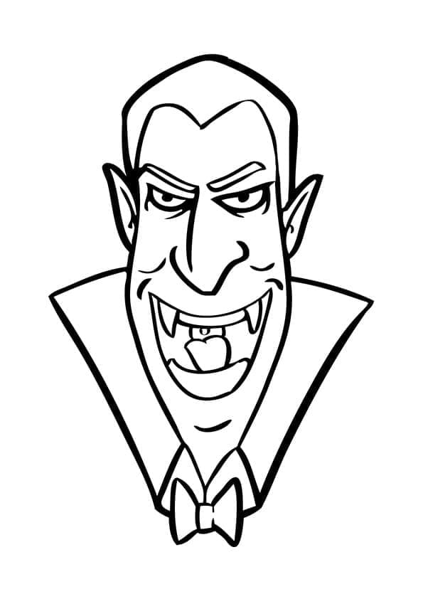 Coloriage gratuit Dracula #204073 de la collection Personnages à imprimer