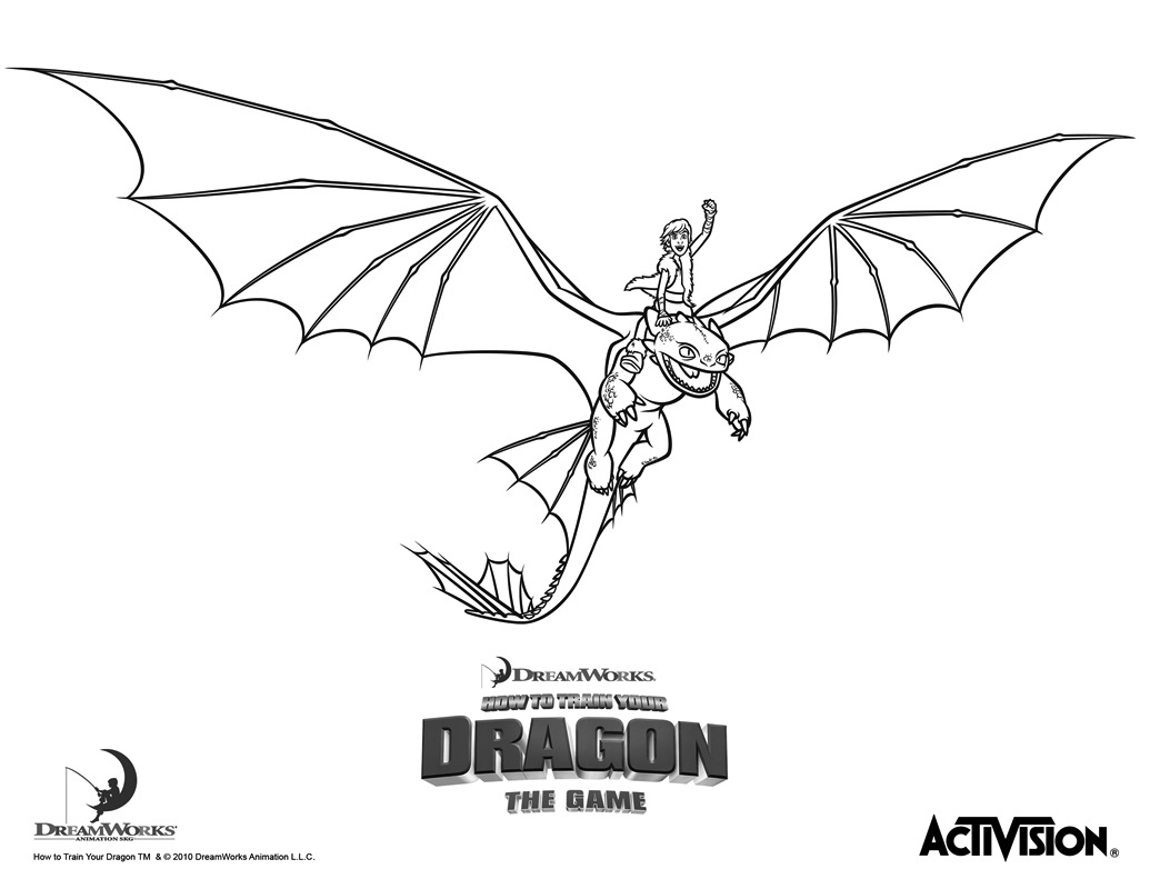 Dessin à colorier: Dragon (Personnages) #148557 - Coloriages à Imprimer Gratuits