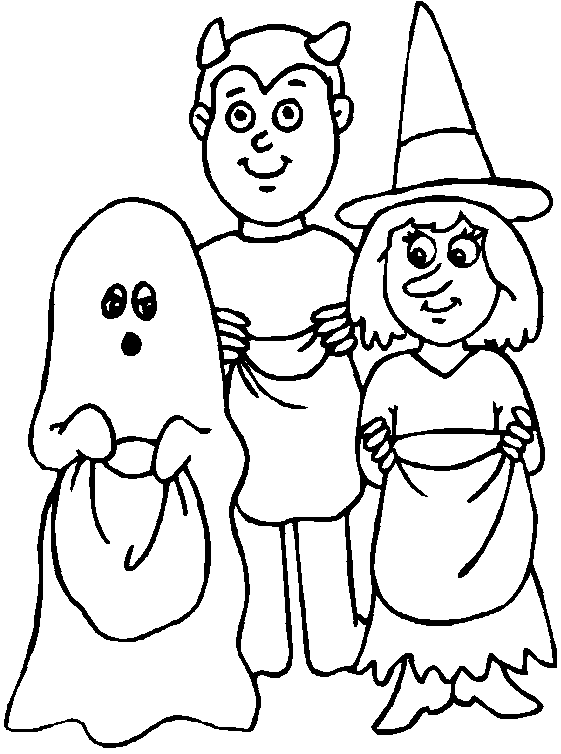 Dessin à colorier: Fantôme (Personnages) #95659 - Coloriages à Imprimer Gratuits