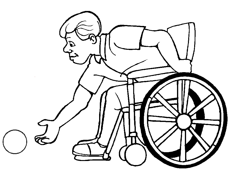 Coloriage Handicapé #98422 (Personnages) – Dessin à colorier