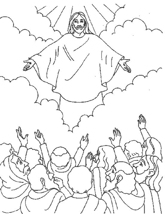 Dessin à colorier: Jesus (Personnages) #98976 - Coloriages à Imprimer Gratuits