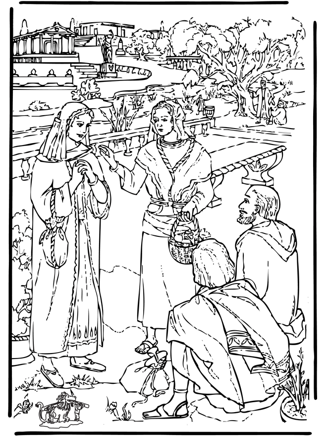 Dessin à colorier: Jesus (Personnages) #98979 - Coloriages à Imprimer Gratuits